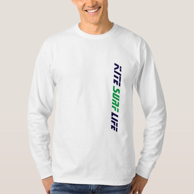 T-shirt Manche longue Kite Surf chemise de vie - Gone Knot (Devant)