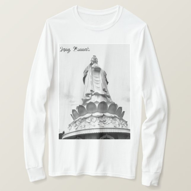T-shirt Manche longue Lady Buddah (Design devant)