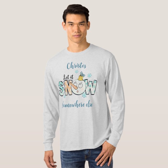 T-shirt  manches longues (Devant entier)