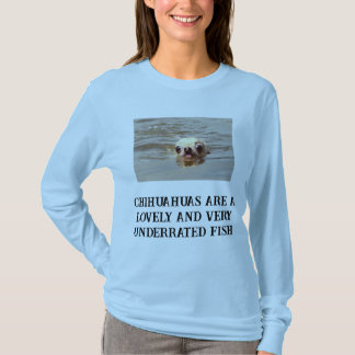 T-shirt manches longues de Chihuahua mignonne