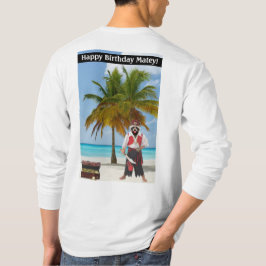 T-shirt manches longues man. Joyeux anniversaire Matey ! r