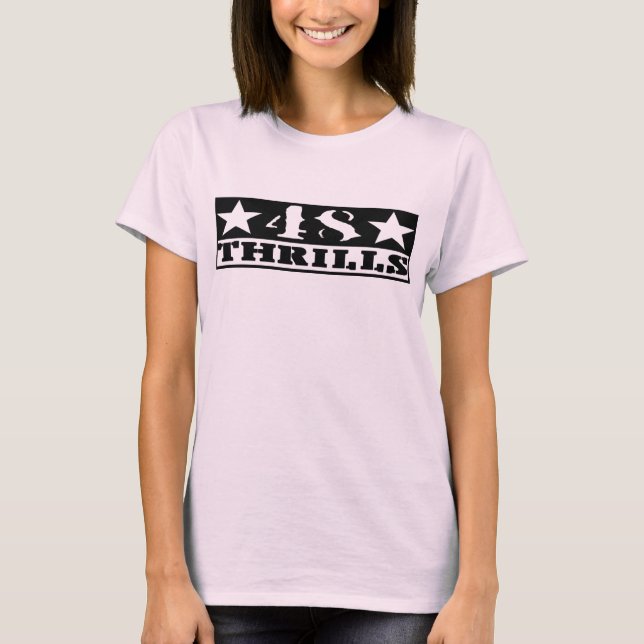 T-shirt Manches longues pour femmes 48 frissons T (Devant)