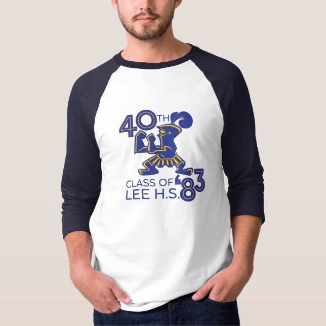 T-shirt manches longues pour hommes - Logo complet (Devant)