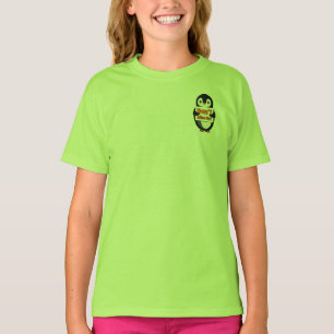 T-shirt Manchot avec un panneau Ne manquez pas