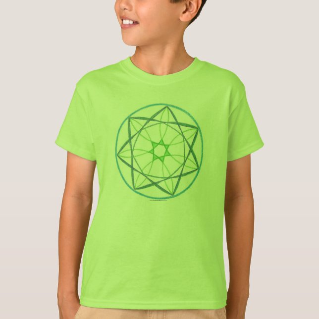 T-shirt Mandala #2 de transformation (Devant)