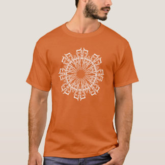 T-shirt Mandala 3 Blanc