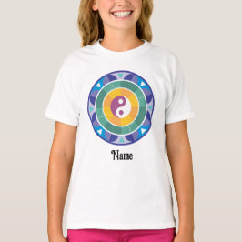 T-shirt Mandala couleur arc-en-ciel chinois Customisé