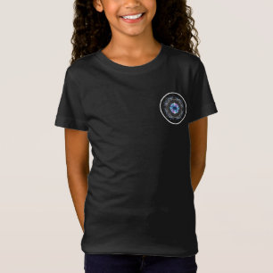 T-Shirt Mandala de cristal futuriste – Art tech géométriqu