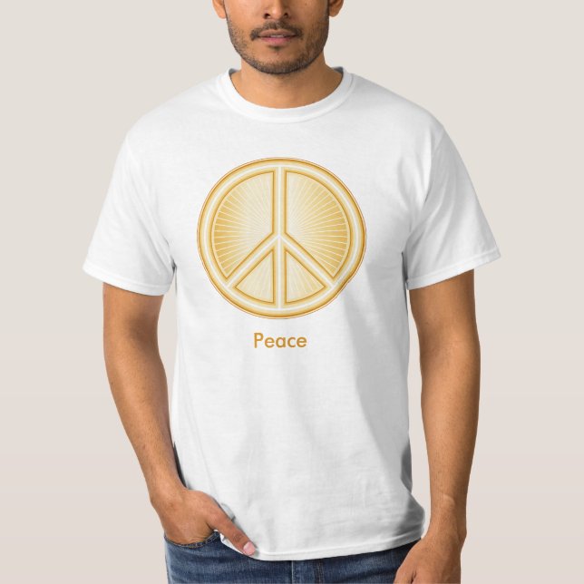 T-shirt Mandala de paix (Devant)