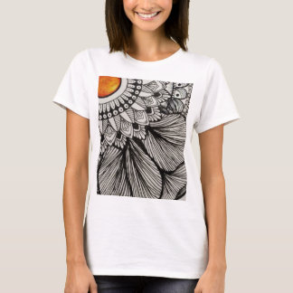 T-shirt Mandala des Tournesols