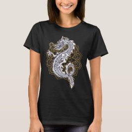 T-shirt Mandala du dragon chinois