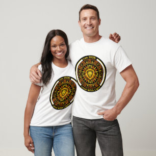 T-shirt Mandala du zodiaque du Lion 2026 Astrologie du s