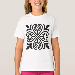 T-Shirt Mandala en Damassé Orné - Sy Elegant