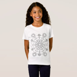 T - Shirt - Mandala - Farbgestaltung
