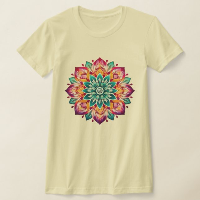 T-shirt Mandala / Flower Design (Poser)