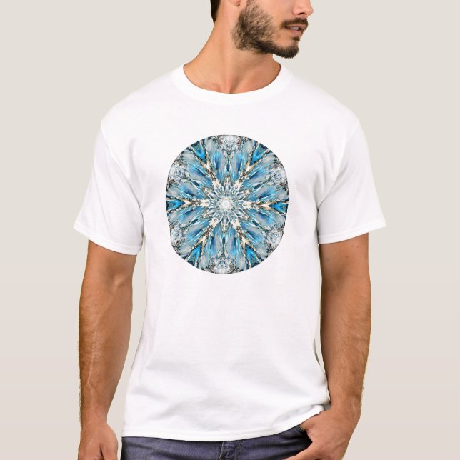 T-shirt Mandala Glacier de Mendenhall (Devant)