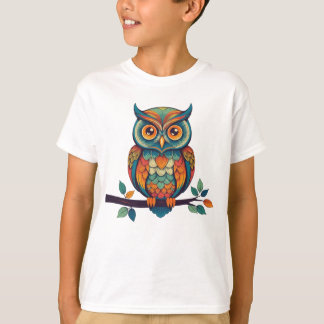 T-shirt Mandala Owl
