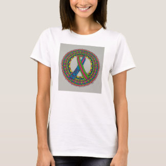 T-shirt Mandala pour le cancer du sein métastatique