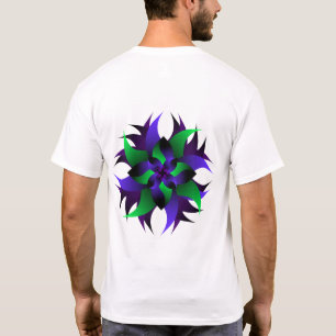 T-shirt Mandala Sacred Bloom – Symétrie florale vibrante d