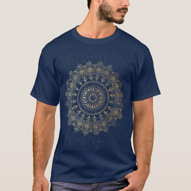T-shirt Mandala vintage (Devant)