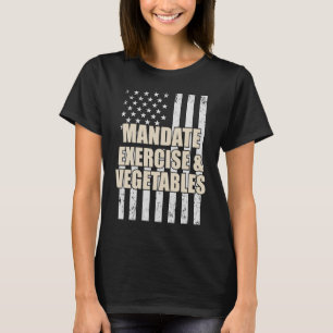 T-shirt Mandat Exercice Et Légumes