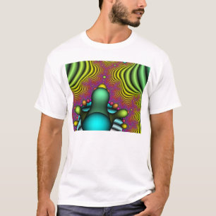 T-shirt Mandelbrot Chickadee