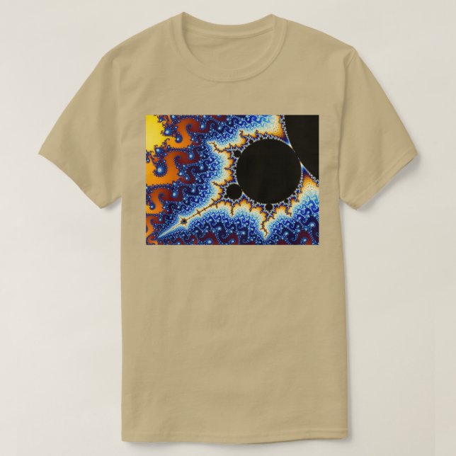 T-shirt Mandelbrot Set Fractal (Design devant)