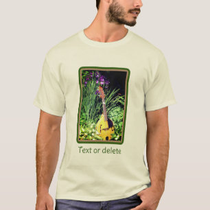 T-shirt Mandolin Et Iris Garden Personnalisés
