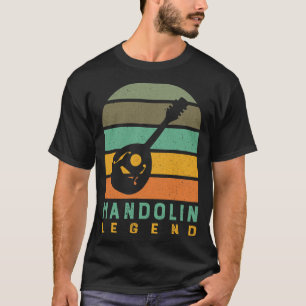 T-shirt Mandolin Lover Musicien Mandolin Legend Funny Sayi
