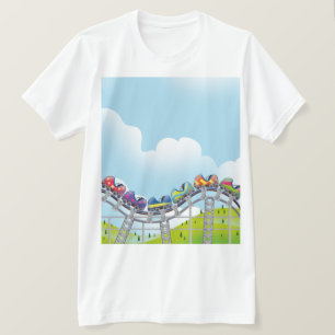 T-shirt Manège de montagnes russes