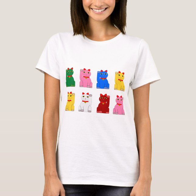 T-shirt maneki neko (Devant)