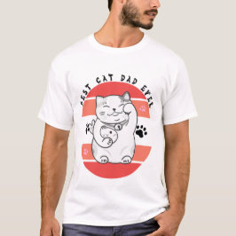 T-shirt Maneki Neko Lucky Cat Dad Father's Day