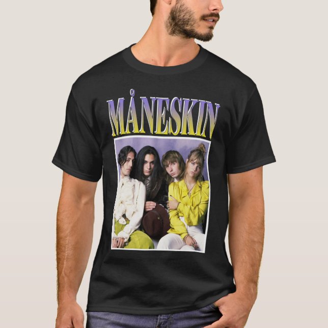 T-shirt Maneskin Måneskin    (Devant)