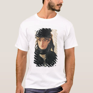 T-shirt Manet Berthe Morisot avec un bouquet des
