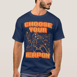 T-shirt Manette de console de jeu vidéo Ordinateur Joueur