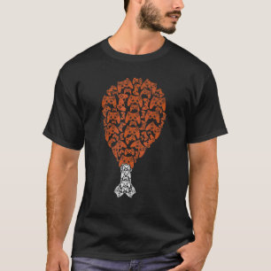 T-shirt Manette de jeu vidéo Dinde Patte de dinde Action d