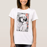 T-shirt Manga Art Portrait