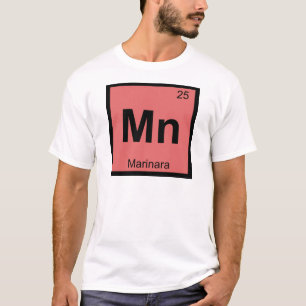 T-shirt Manganèse - Symbole de Tableau périodique de