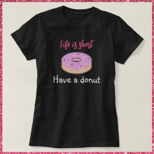 T-shirt Mange Avoir Un T-Shir À La Donut