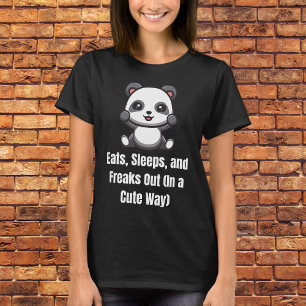 T-shirt Mange, dort et se dégage (de manière mignonne)