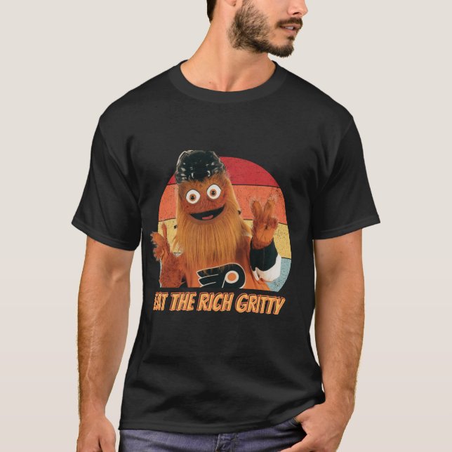 T-shirt Mange la gritté riche (Devant)