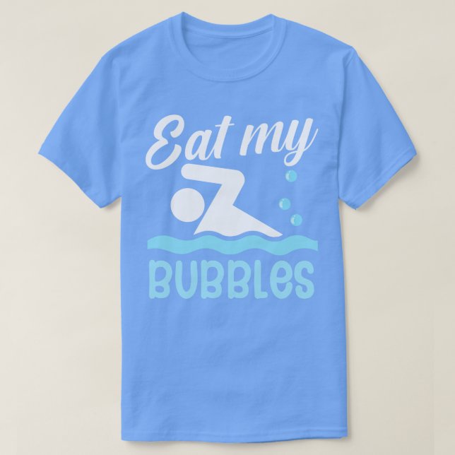 T-shirt Mange mes bulles (Design devant)