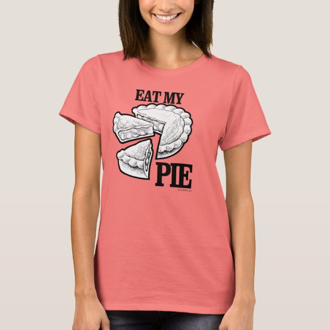 T-SHIRT MANGE MON PIE (Devant)