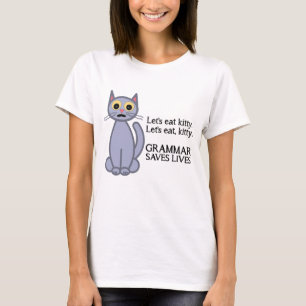 T-shirt Mangeons Kitty