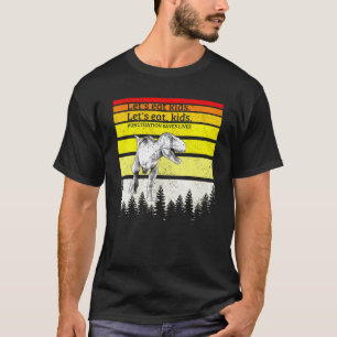 T-shirt Mangeons Ponctuation Enfants Saves Vies Grammaire 