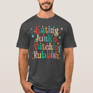 T-shirt Manger de la nourriture de Noël de mauvaise qualit