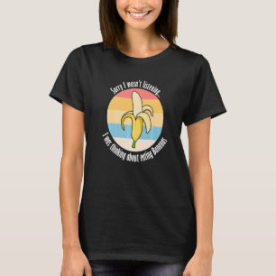 T-shirt Manger des bananas Fruits exotiques mignons