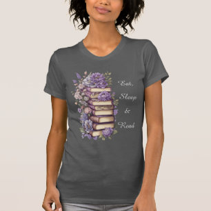 T-shirt Manger dormir et lire