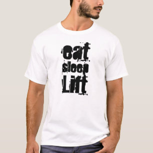 T-shirt "Manger Dormir Soulever" Vêtements urbains de body