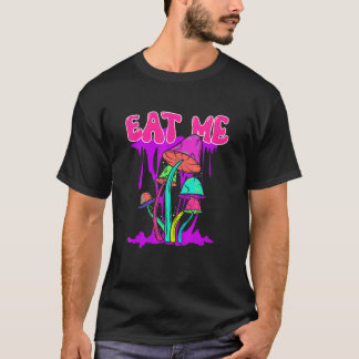 T-shirt Manger Hippie Fungus Magique Psilocybin Shroom Fes